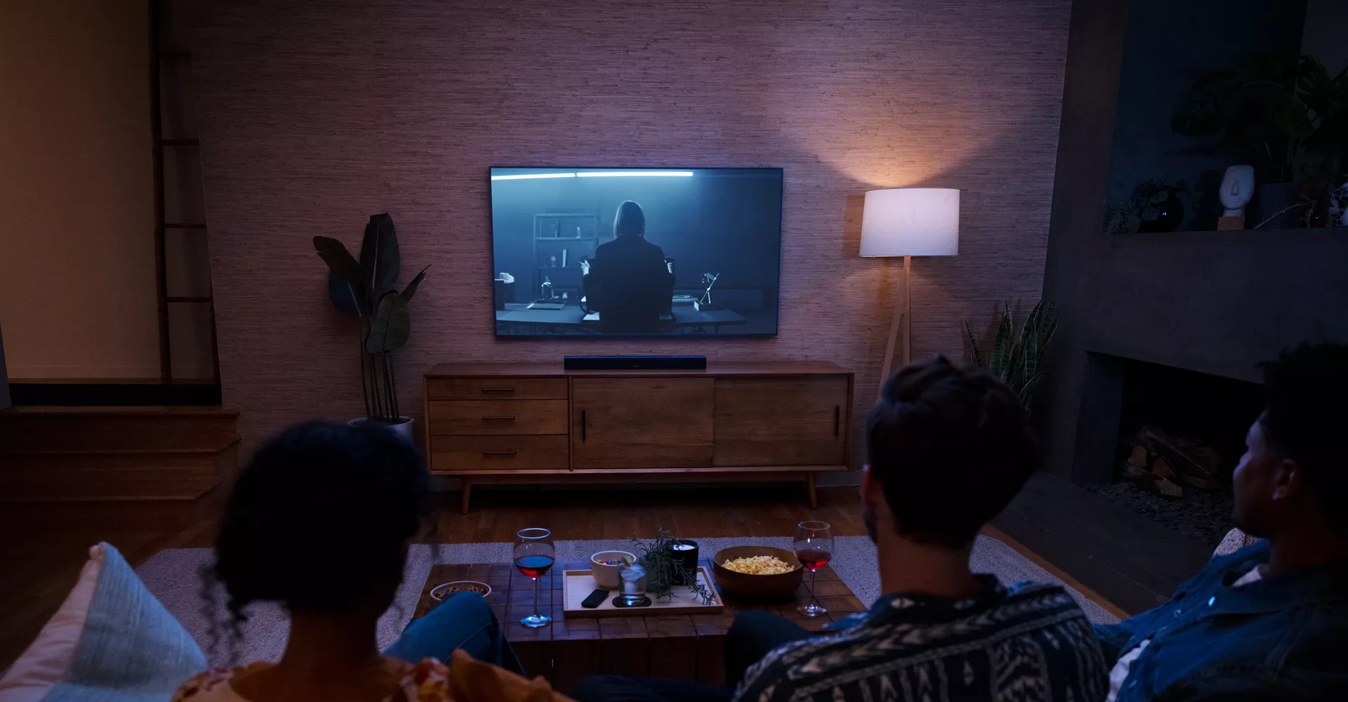 Bose Smart Soundbar in a living room